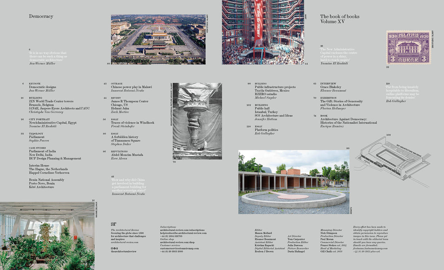 Democracy: The Architectural Review issue 1511, May 2024