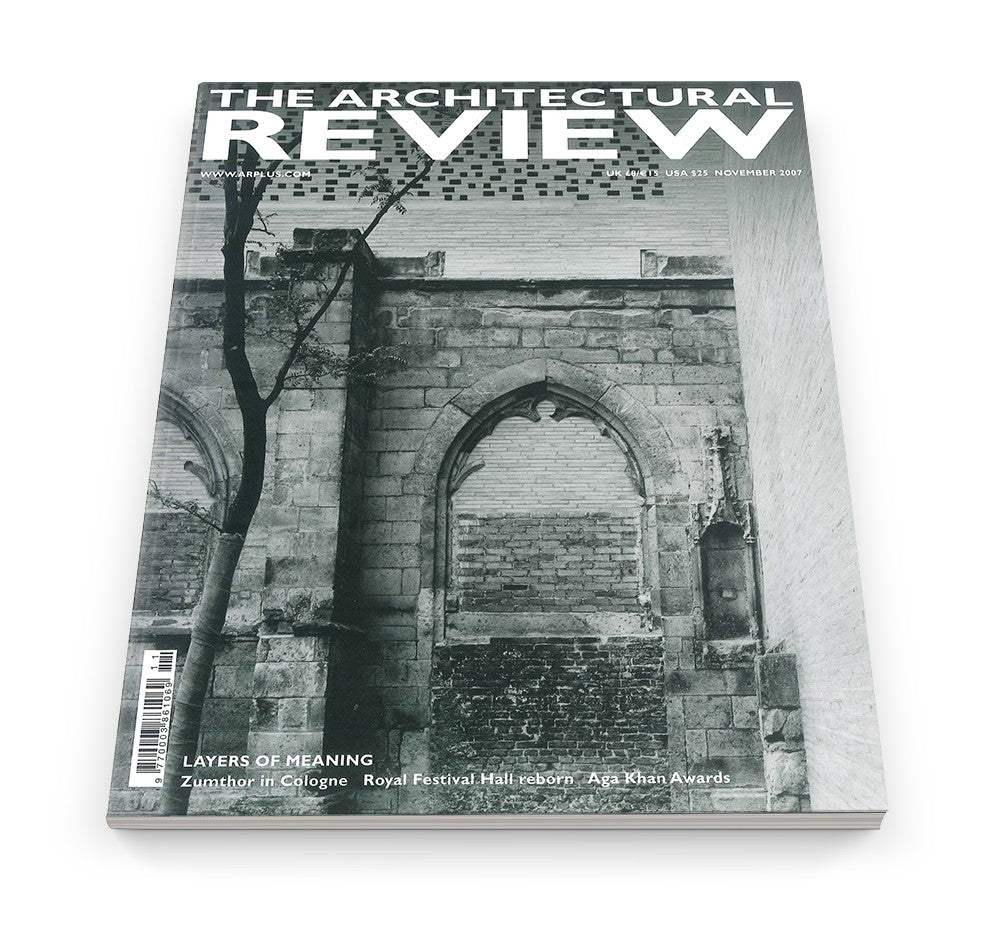 The Architectural Review Issue 1329, November 2007
